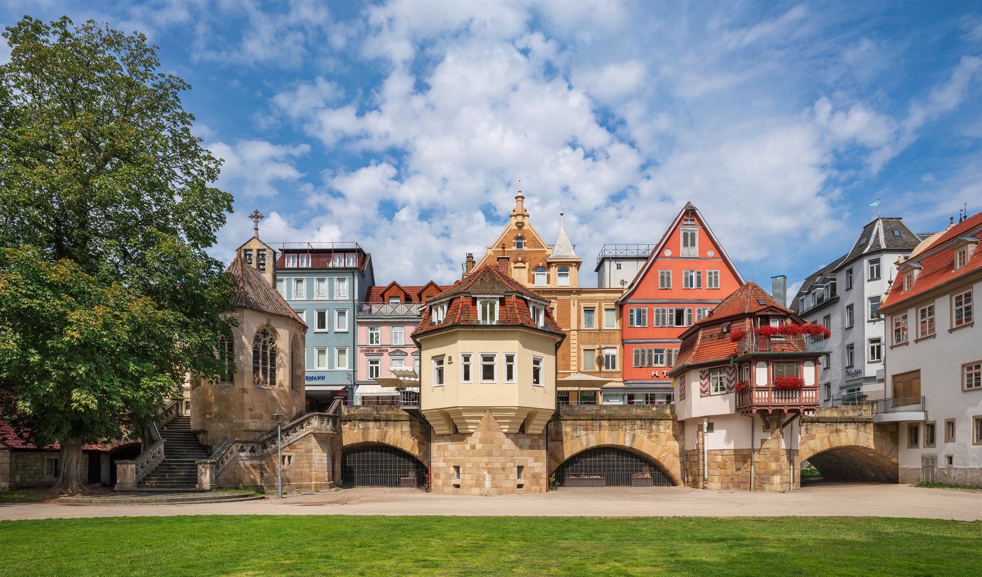 Esslingen am Neckar mit der Inneren Brücke
